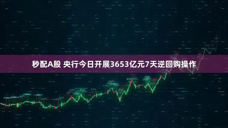 秒配A股 央行今日开展3653亿元7天逆回购操作