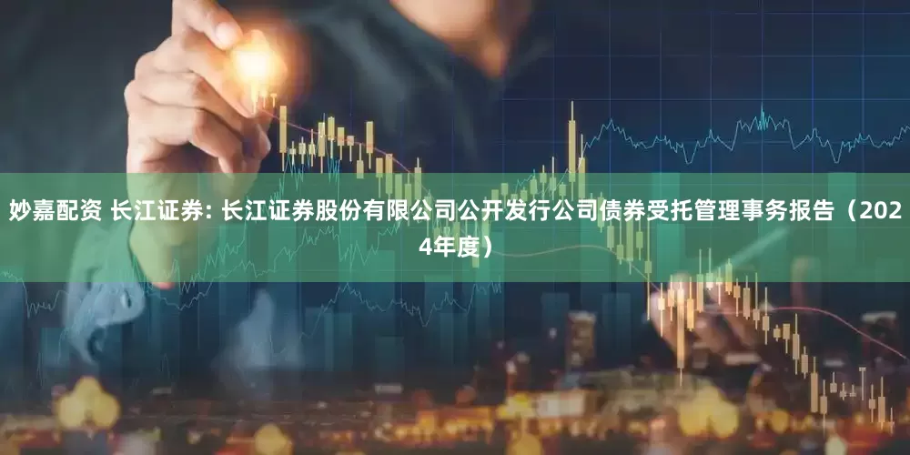 妙嘉配资 长江证券: 长江证券股份有限公司公开发行公司债券受托管理事务报告（2024年度）