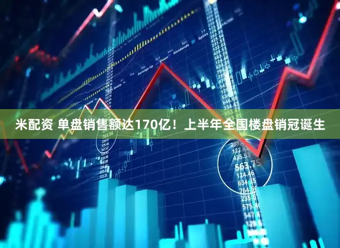 米配资 单盘销售额达170亿！上半年全国楼盘销冠诞生