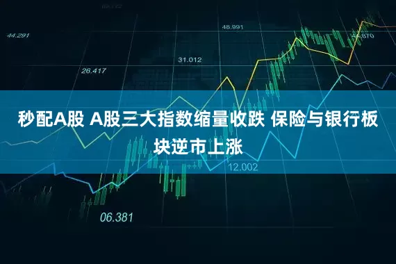 秒配A股 A股三大指数缩量收跌 保险与银行板块逆市上涨